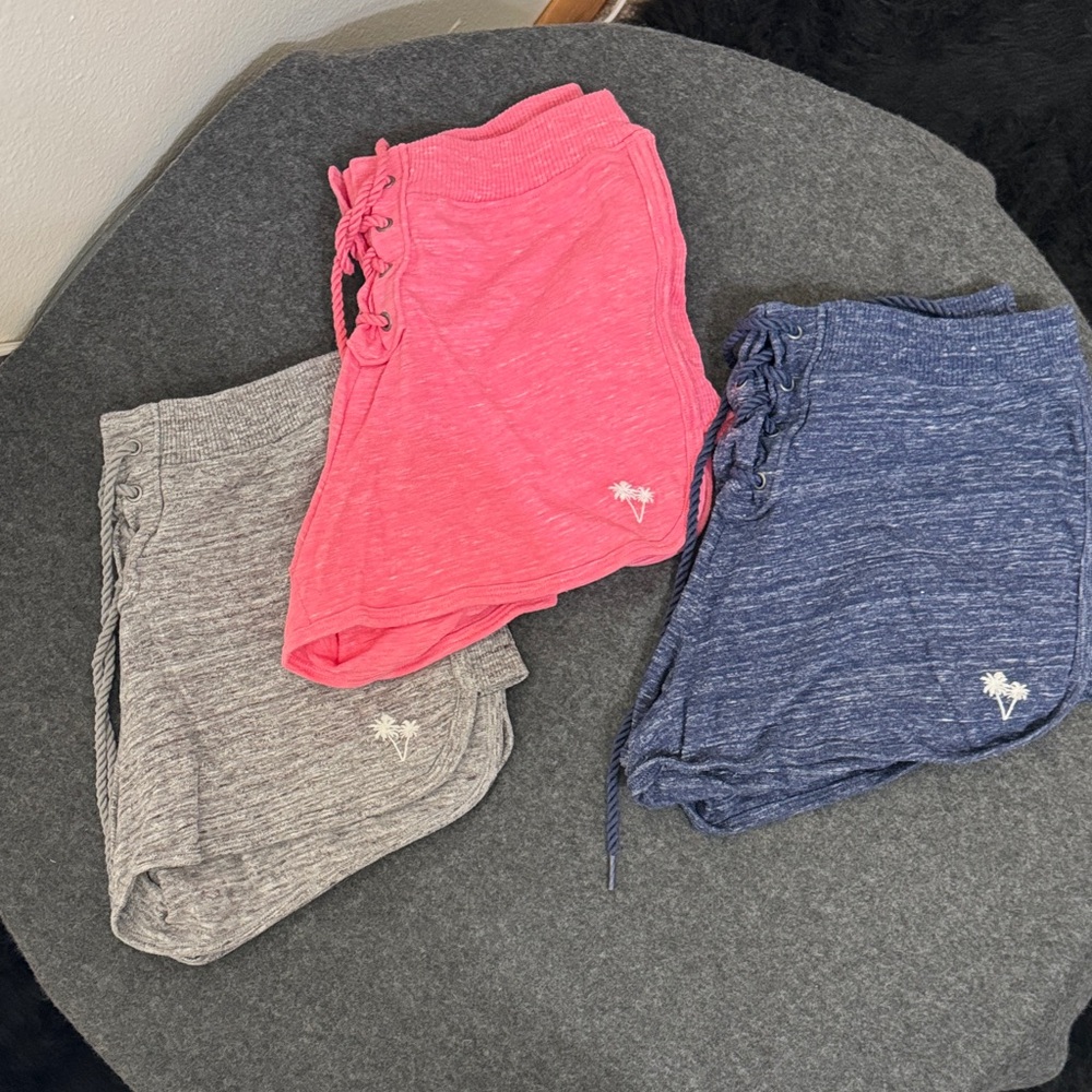 PINK Victoria's Secret Women’s Shorts - Pink, Gray, Blue